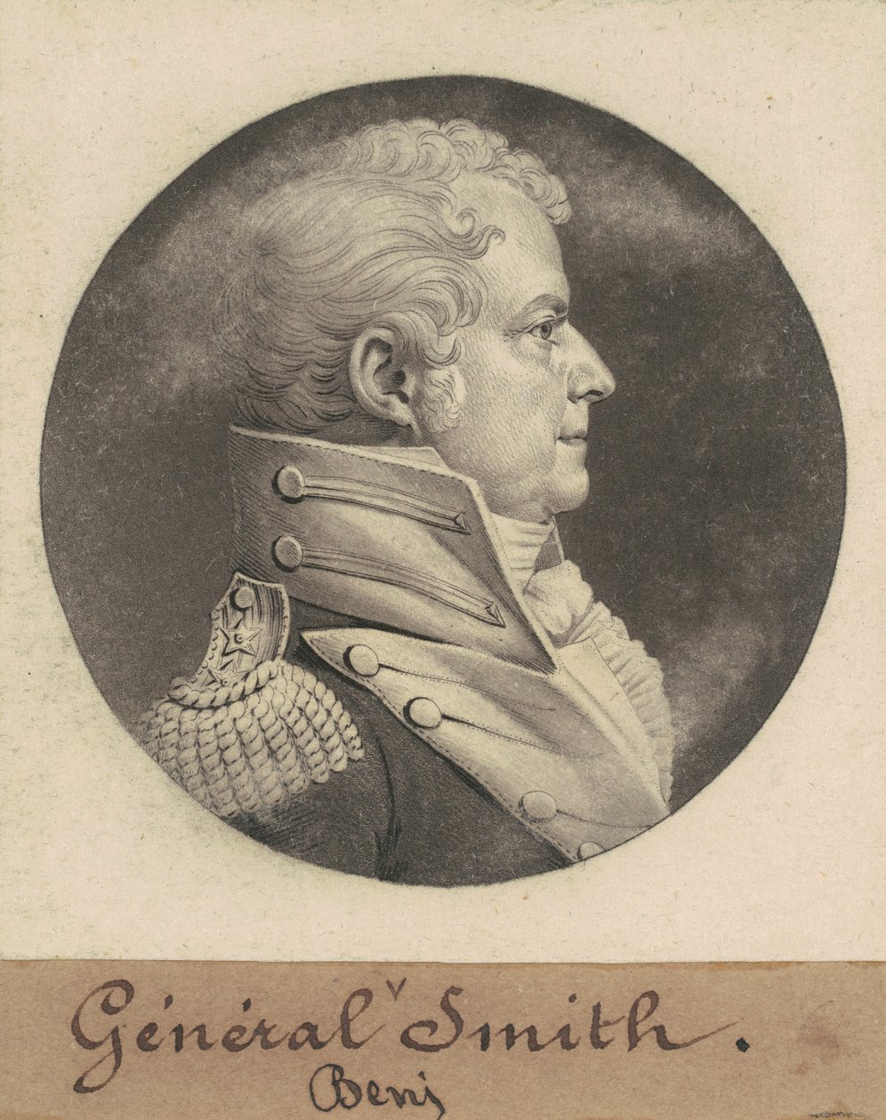 Benjamin Smith by Charles B. J. Févret de Saint Mémin