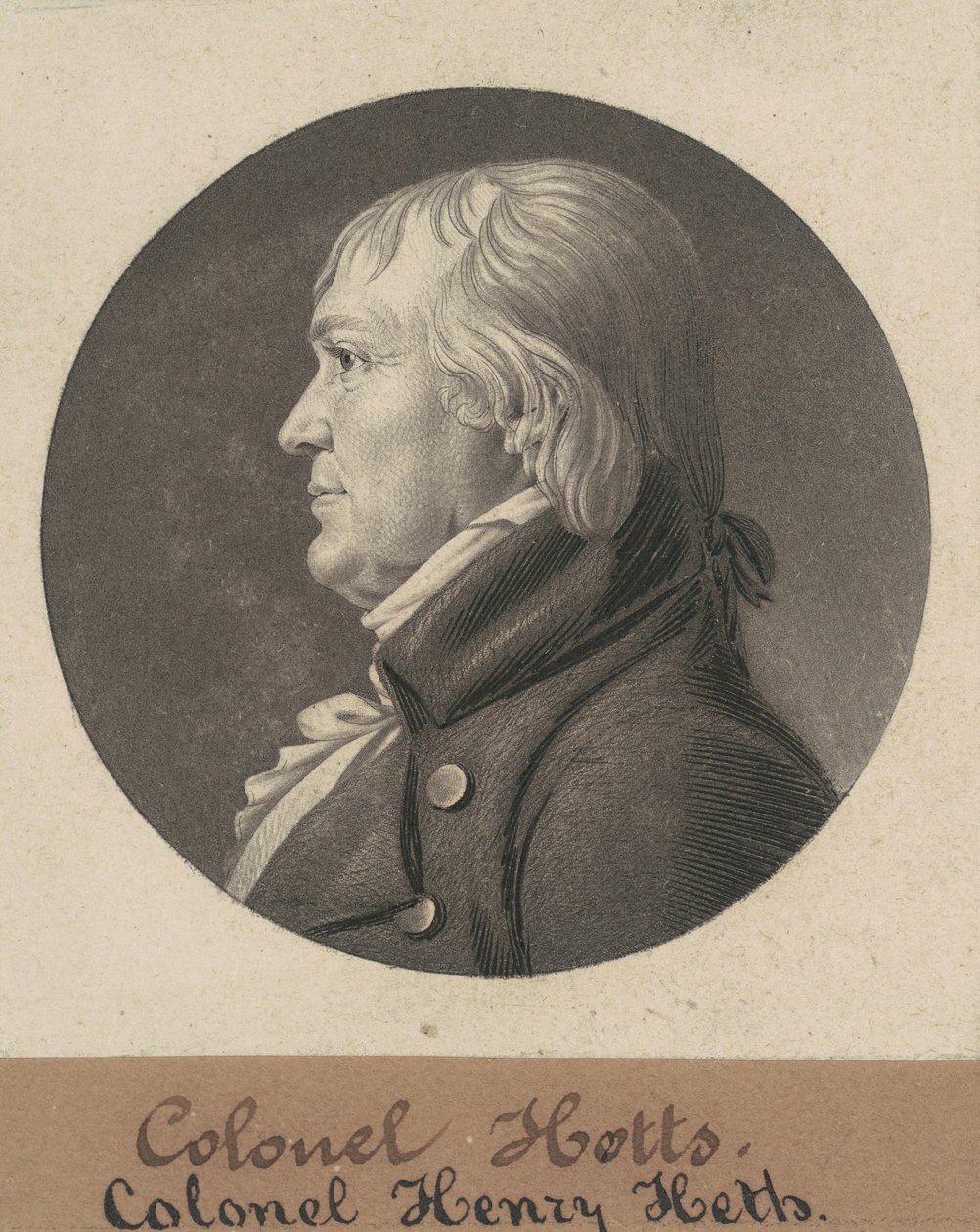 Henry Heth by Charles B. J. Févret de Saint Mémin