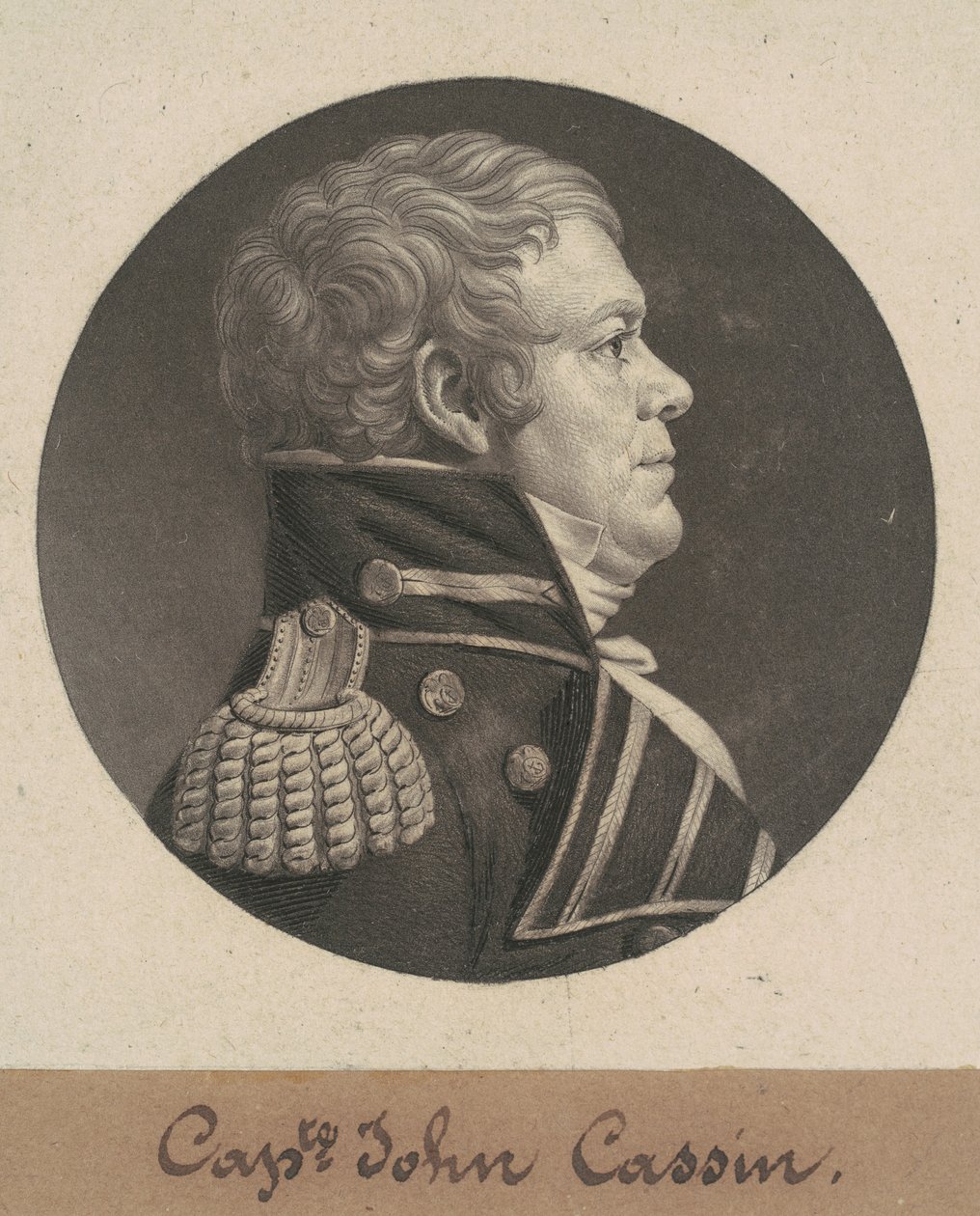 John Cassin by Charles B. J. Févret de Saint Mémin