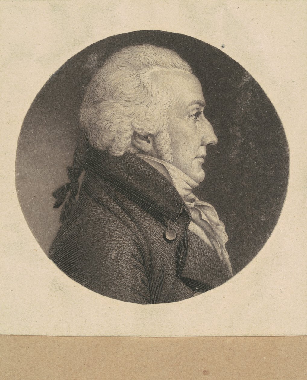 Unidentified Man by Charles B. J. Févret de Saint Mémin