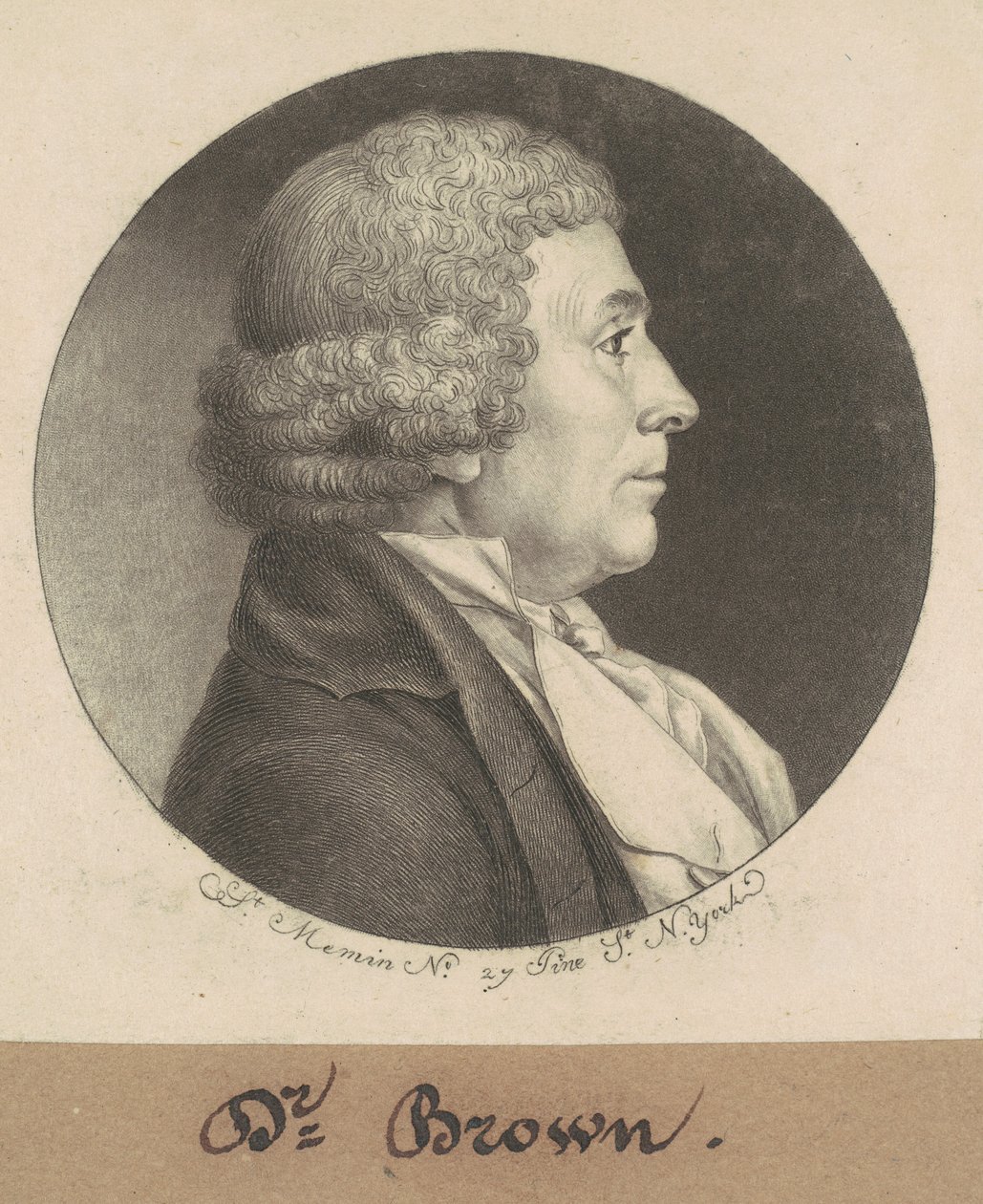 William Brown by Charles B. J. Févret de Saint Mémin