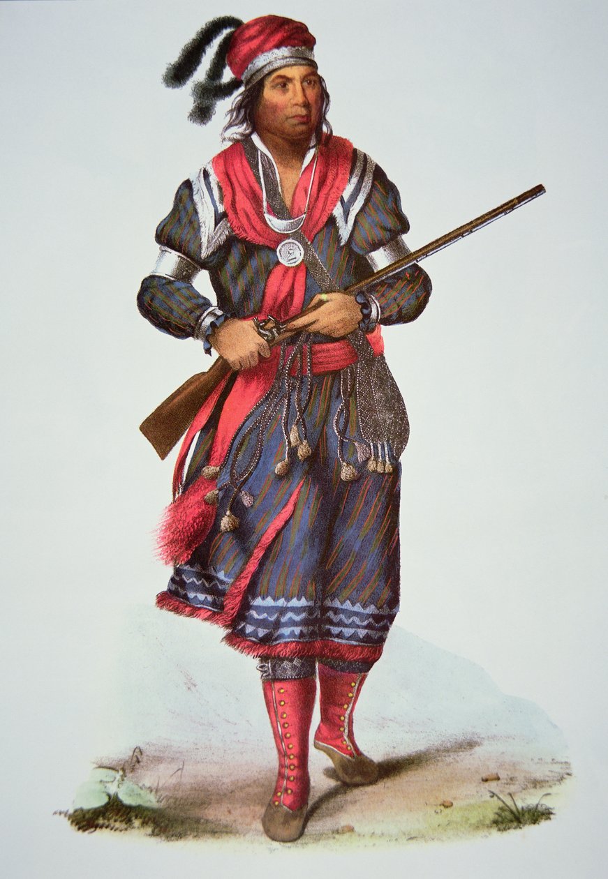 Chief Tukosee Mathla by Charles Bird King
