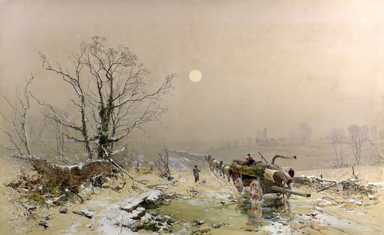 Winter Scene by Charles Branwhite