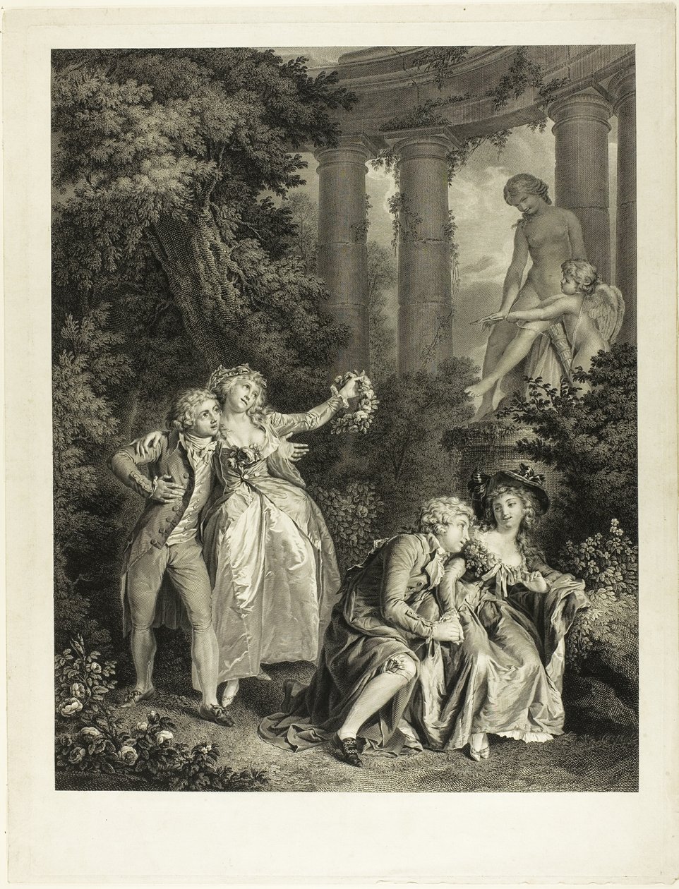 The Oath by Charles Clément Bervic