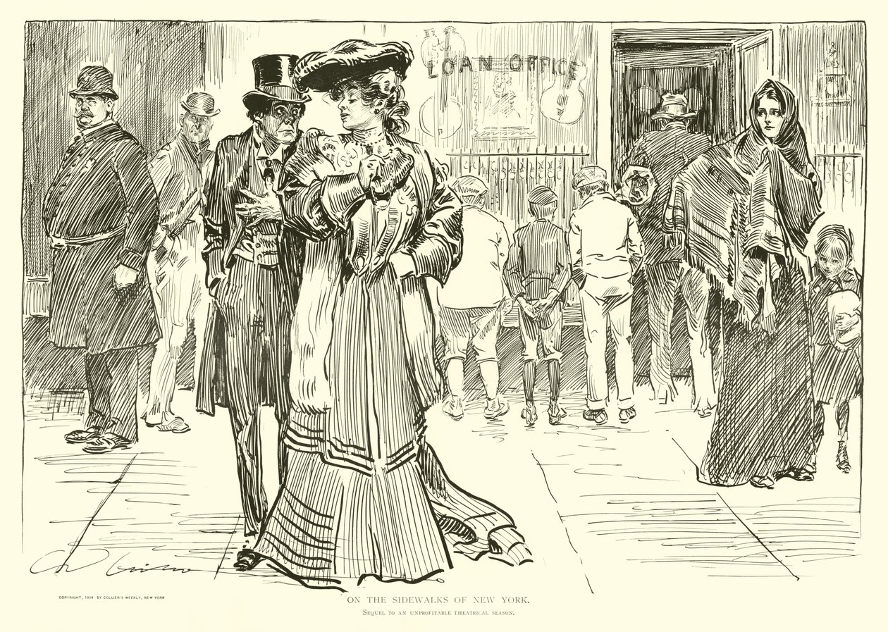 Everyday People by Charles Dana Gibson