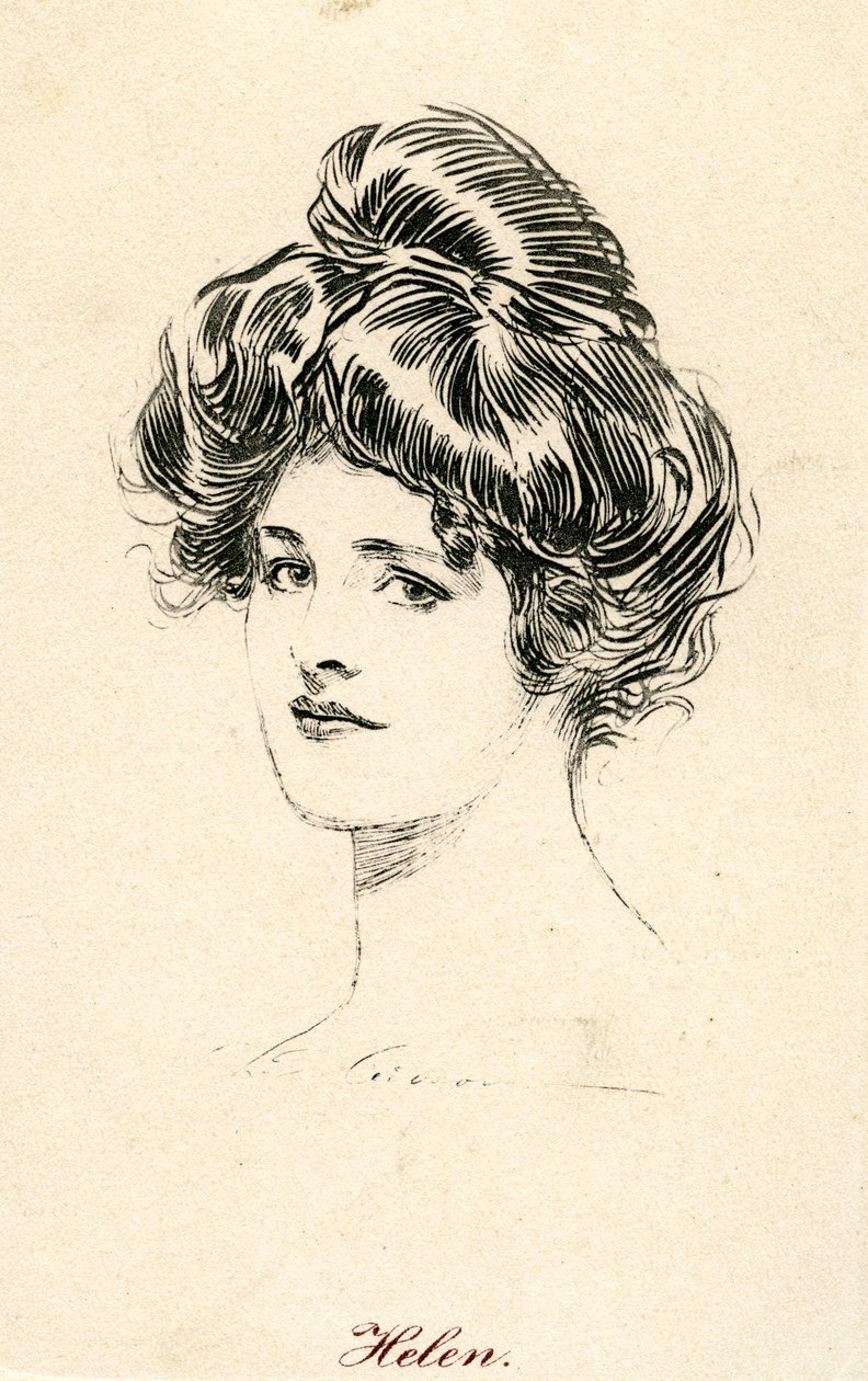 Helen, a Gibson Girl, c.1900 by Charles Dana Gibson