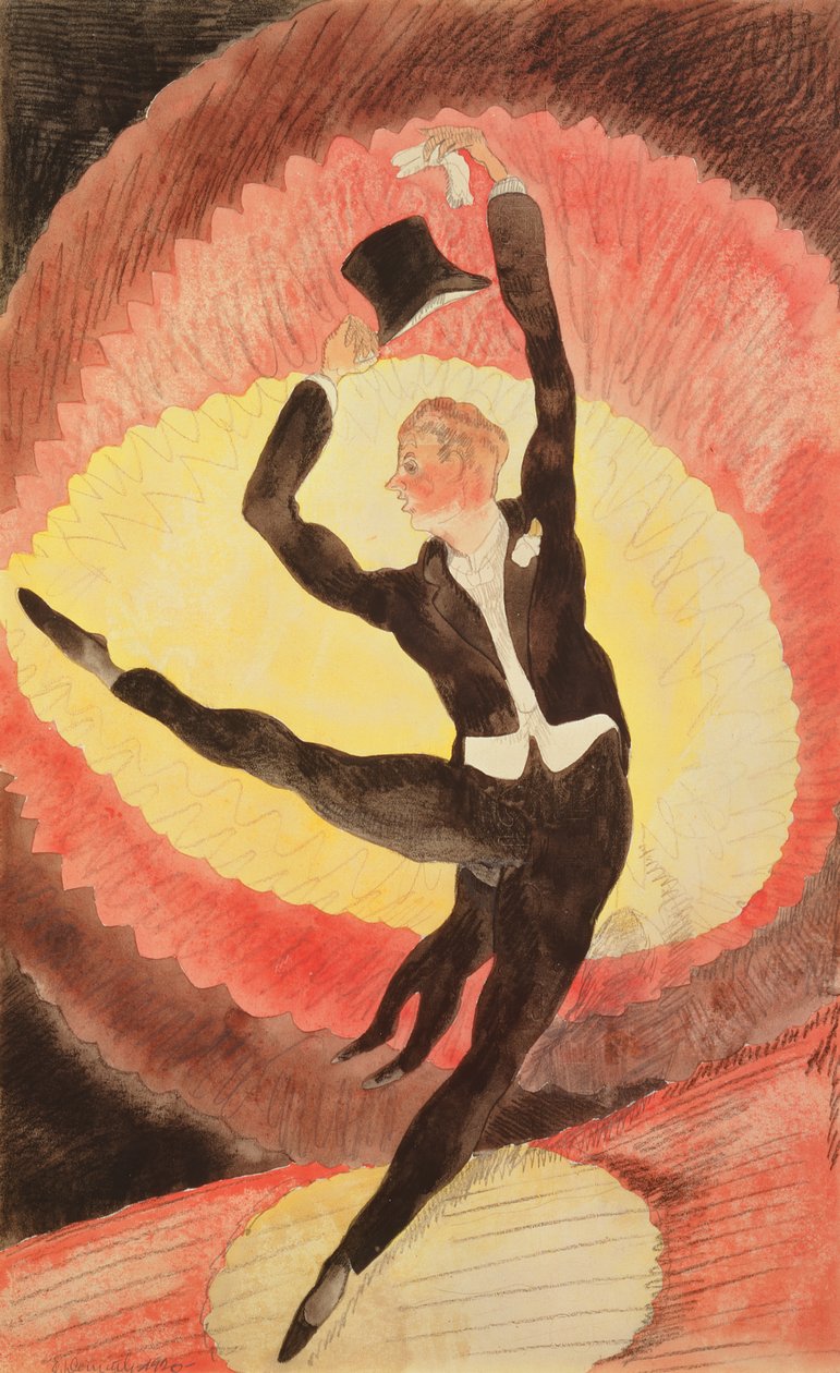 Acrobatic Male Dancer, 1920 by Charles Demuth