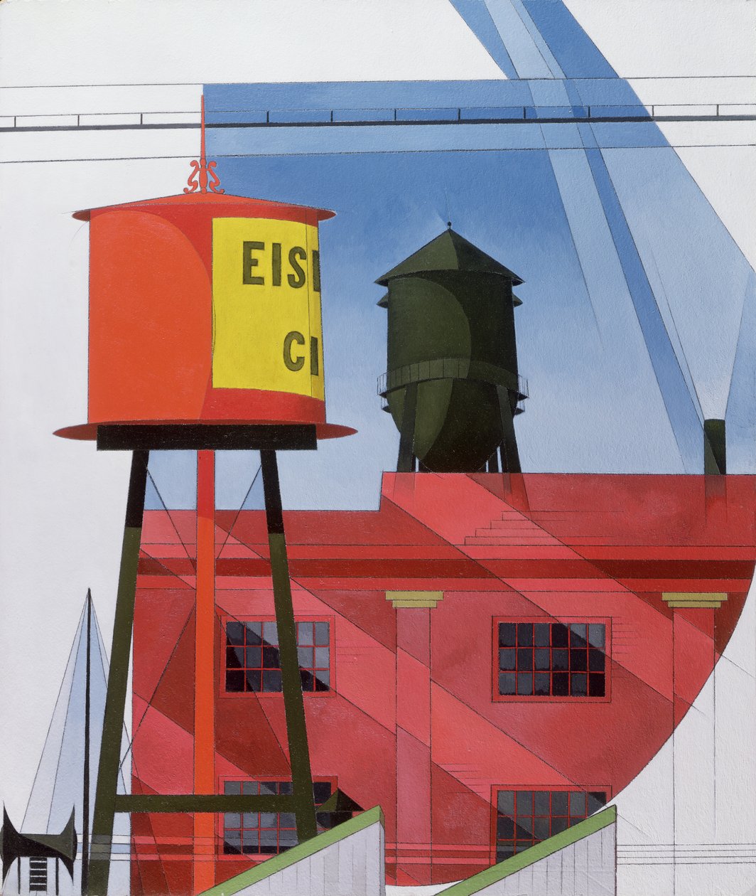 Buildings Abstraction, Lancaster by Charles Demuth