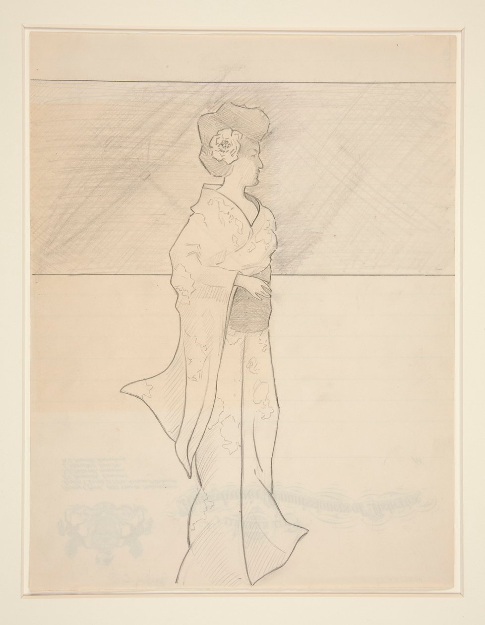 Japanese Lady by Charles Demuth
