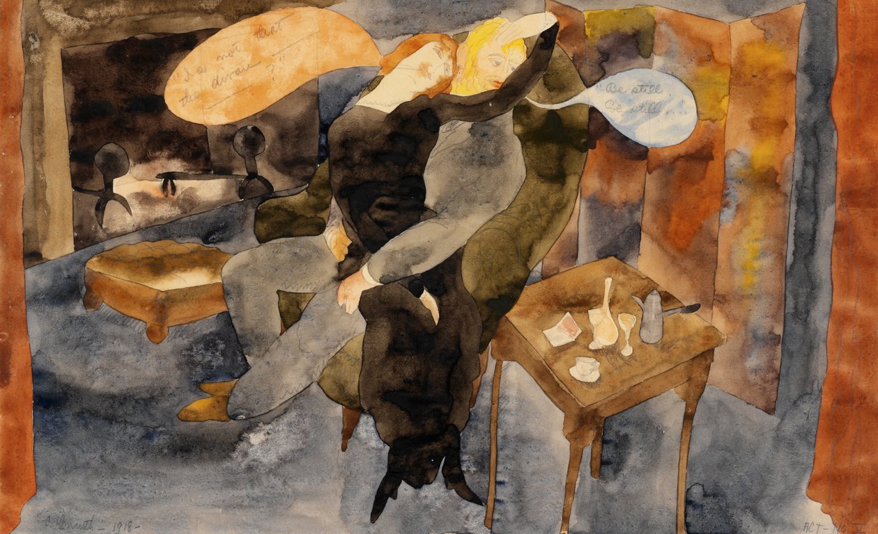 Lula and Alva Schön by Charles Demuth