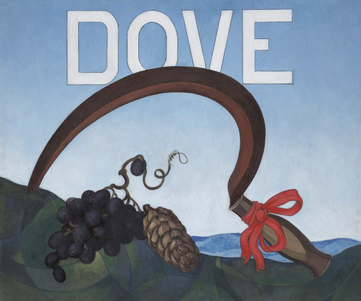 Poster Portrait: Dove by Charles Demuth