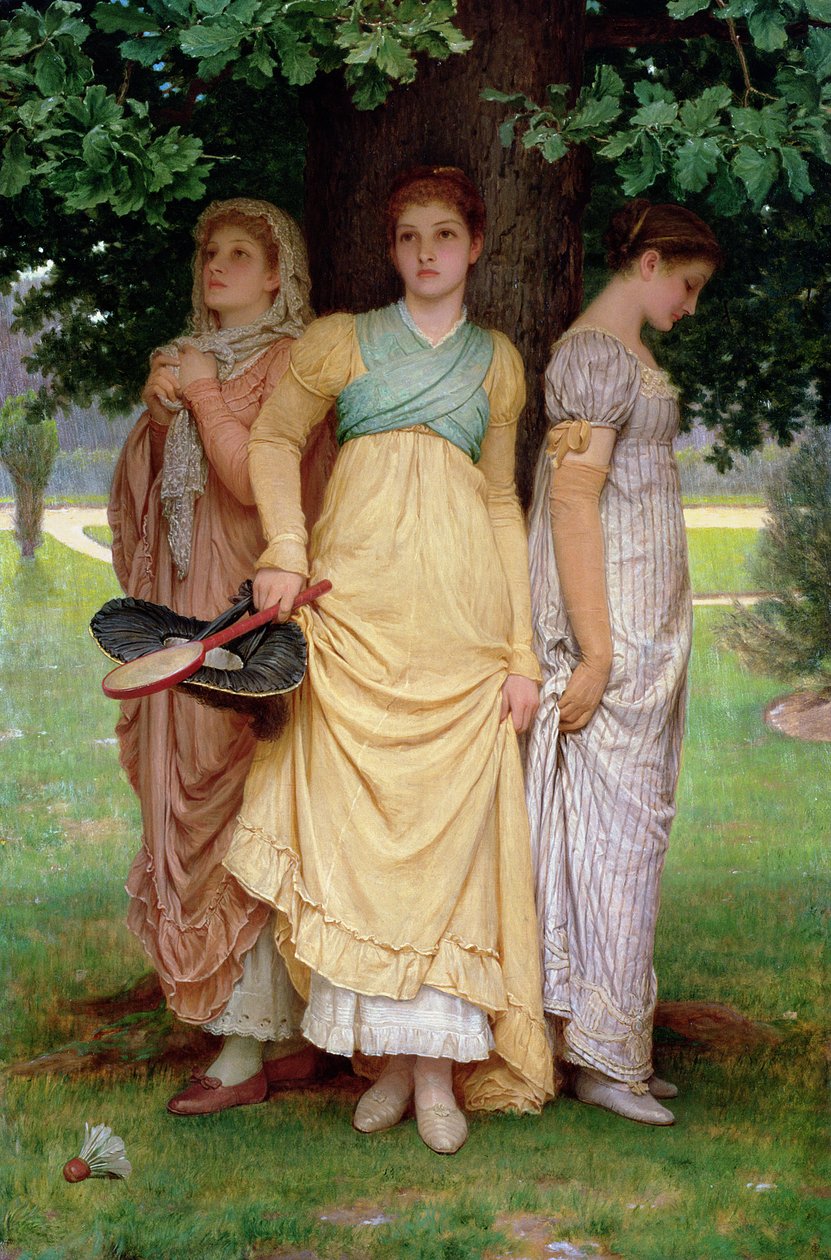 A Summer Shower by Charles Edward Perugini
