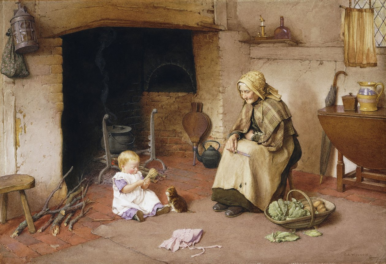 A Visit to Granny by Charles Edward Wilson