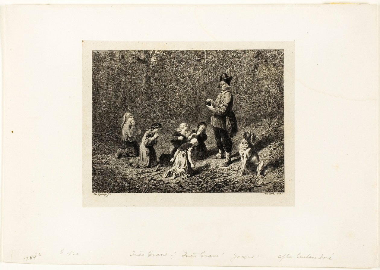 Serious! Serious! Very Serious! by Charles Emile Jacque