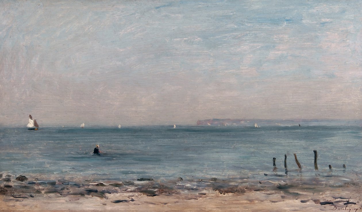 Cap Gris Nez by Charles Francois Daubigny