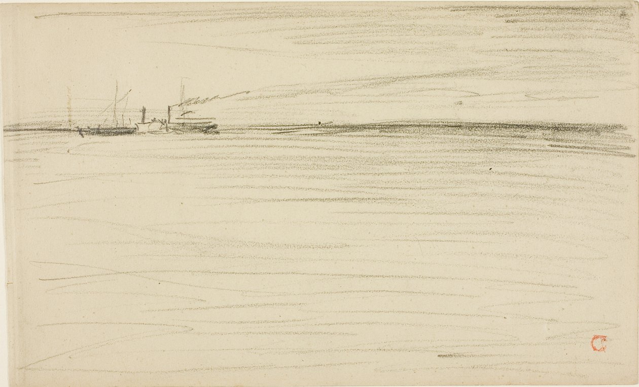 Crossing the Channel by Charles Francois Daubigny