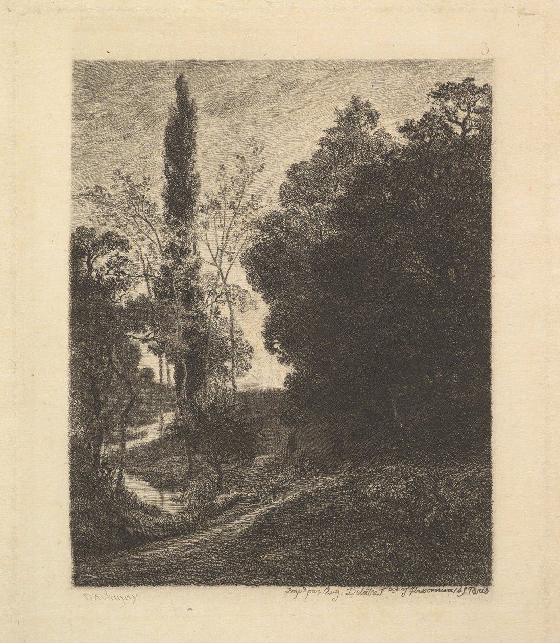 The Banks of Cousin by Charles Francois Daubigny