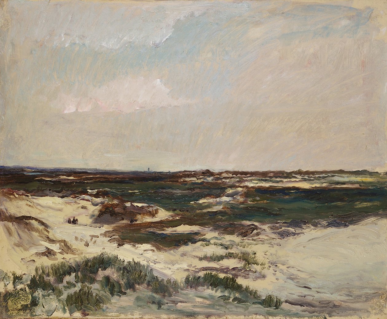 The Dunes at Camiers by Charles Francois Daubigny