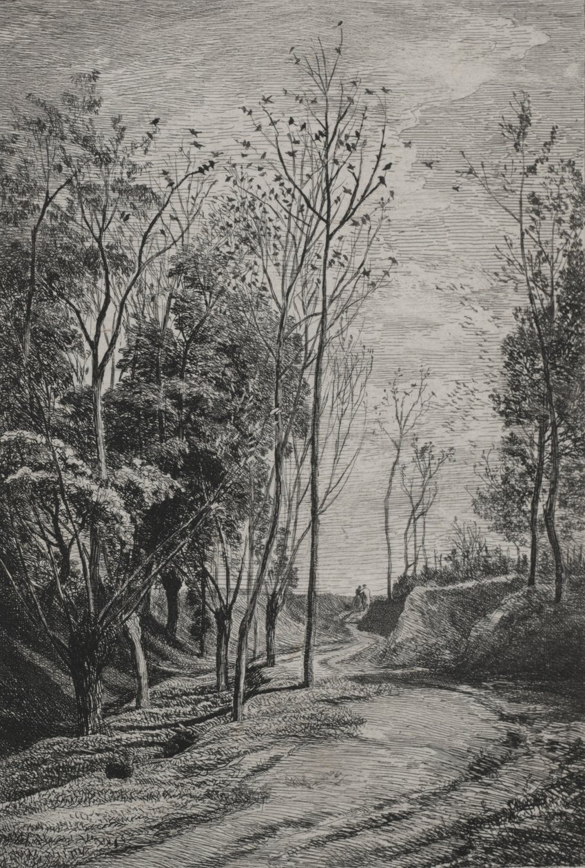The Little Birds by Charles Francois Daubigny