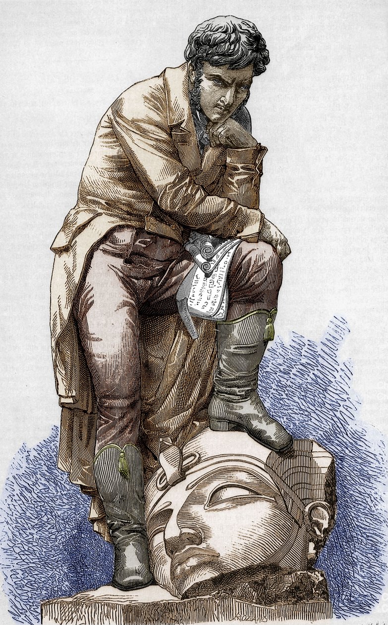 Jean Francois Champollion by Charles Francois Sellier