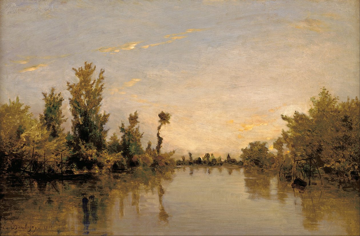 Banks of the Seine by Charles Francois Daubigny