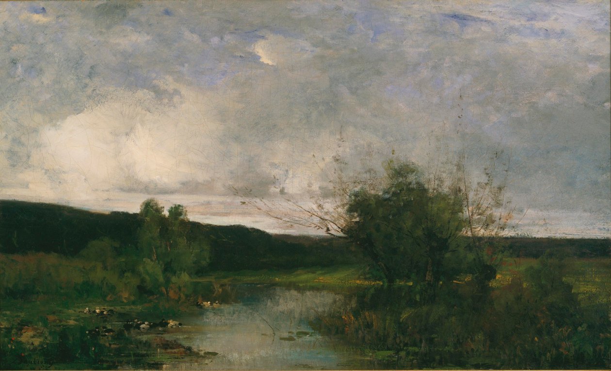After the Rain by Charles Francois Daubigny