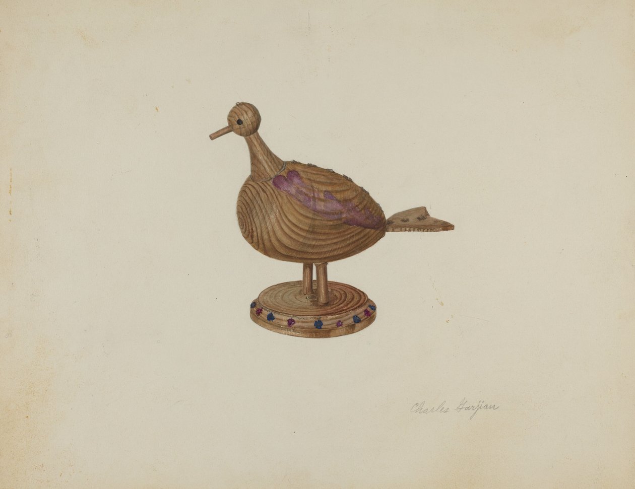 Pa. German Toy Bird by Charles Garjian