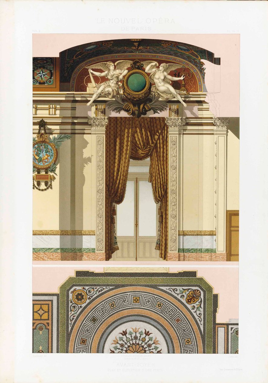 The New Opera of Paris by Charles Garnier