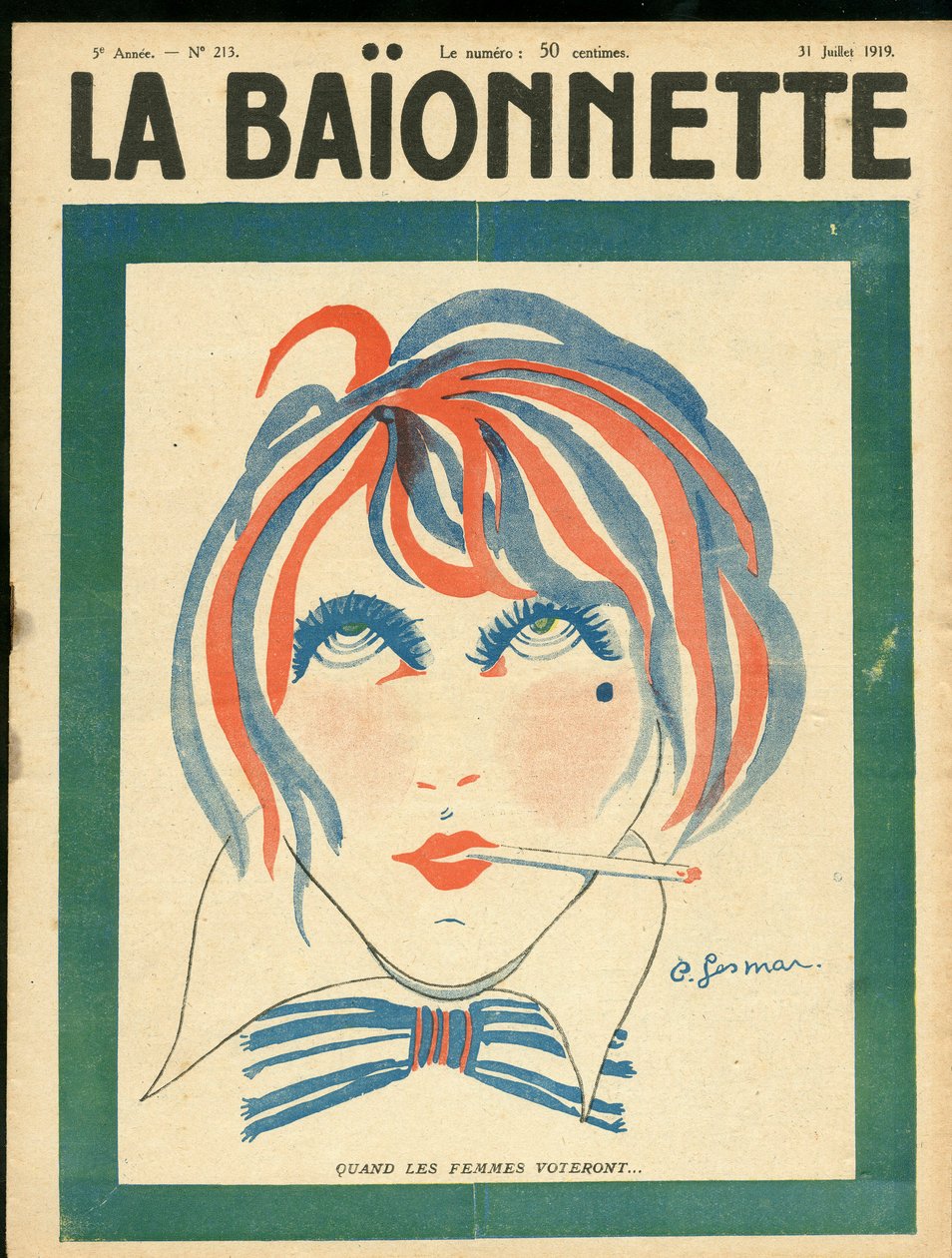 Cover of La Baionnette by Charles Gesmar