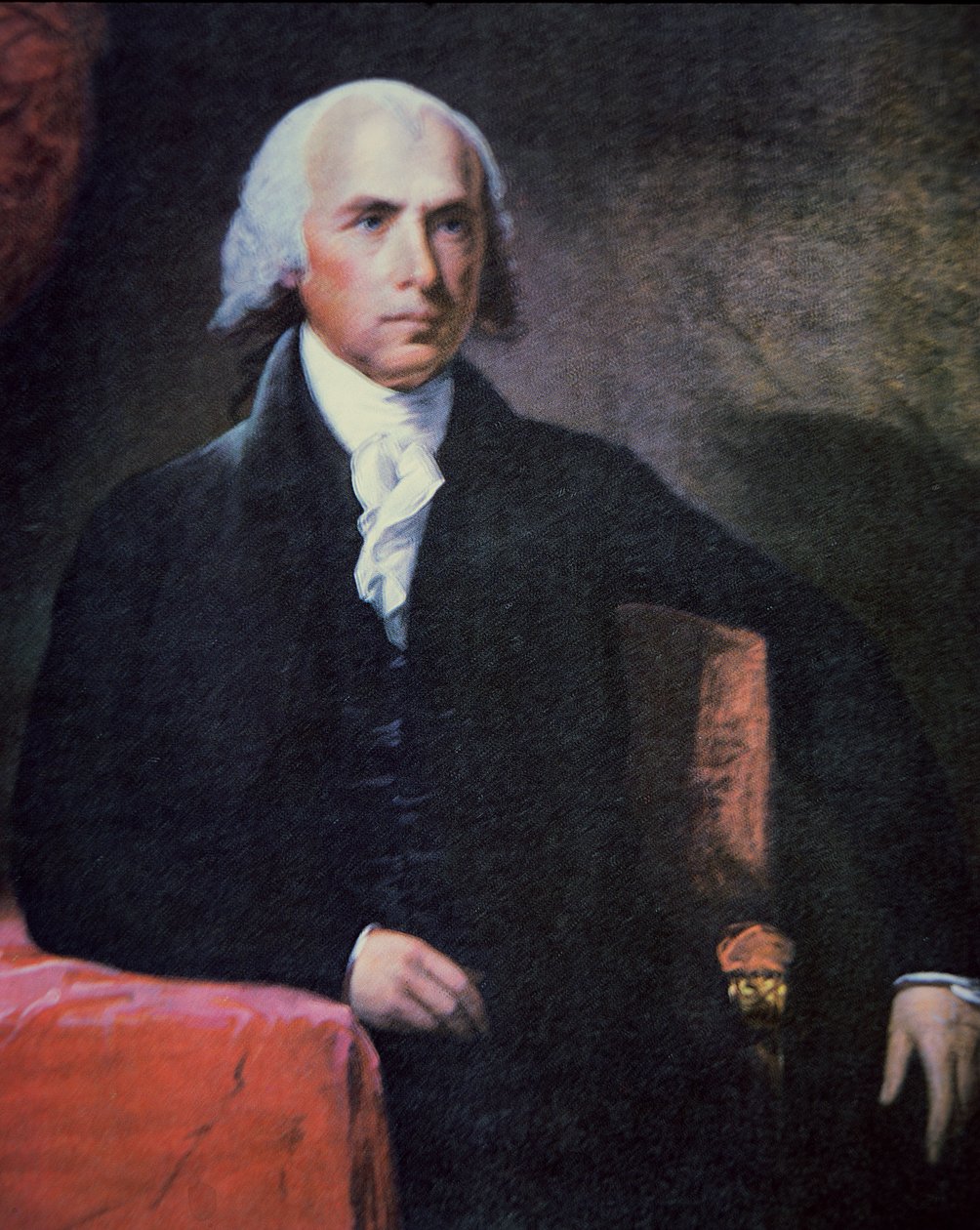 James Madison (1751-1836) by Charles Gilbert Stuart