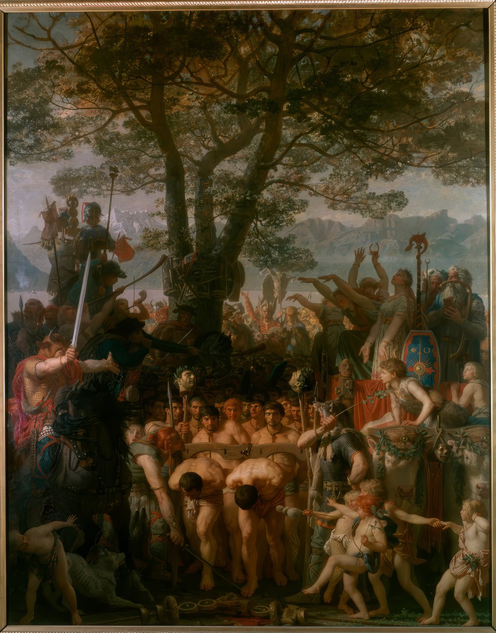 The Romans Under the Yoke by Charles Gleyre