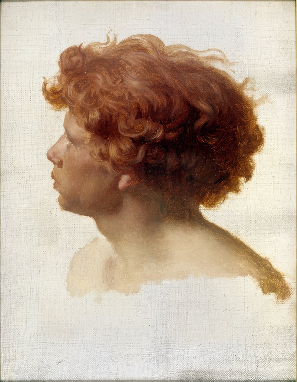 Head Study by Charles Gleyre