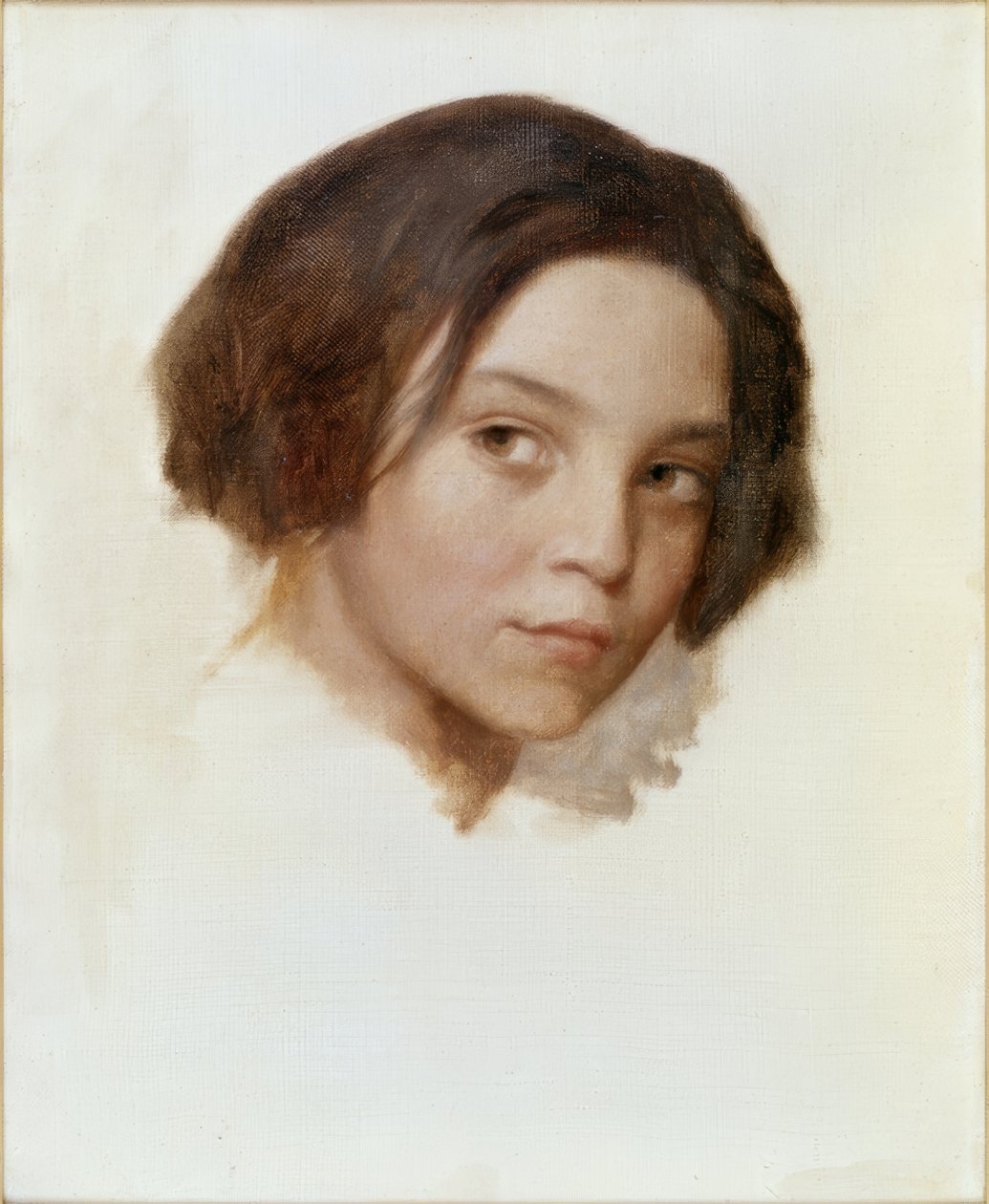 Head of a Young Italian by Charles Gleyre
