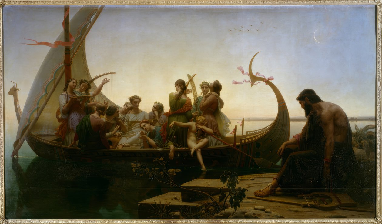 The Evening or The Lost Illusions by Charles Gleyre