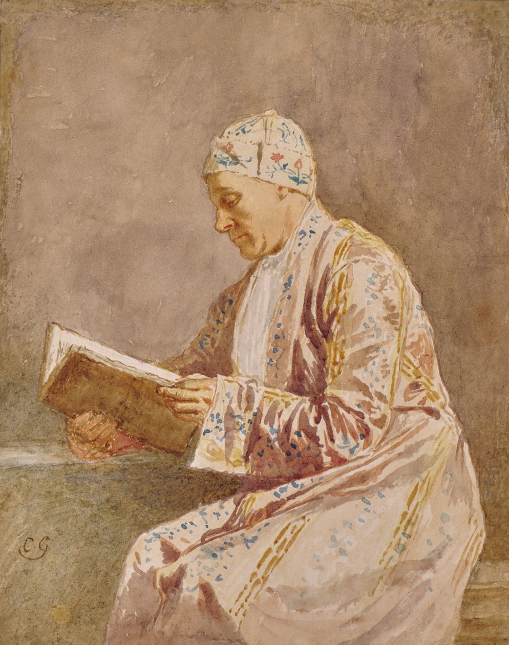 Man Reading by Charles Green