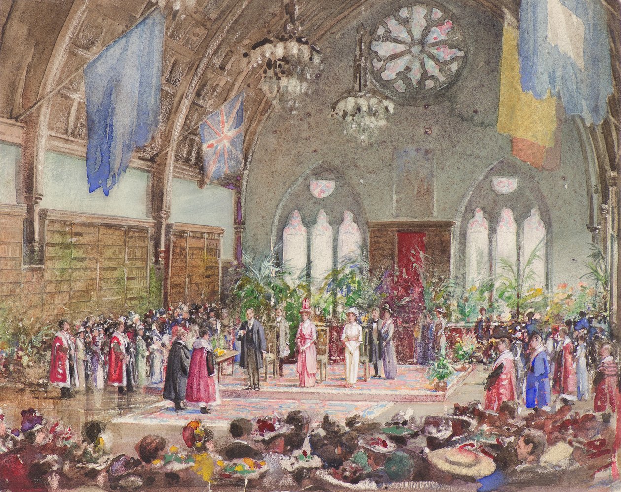 Royal Visit to Dundee by Charles Gustav Louis Phillips