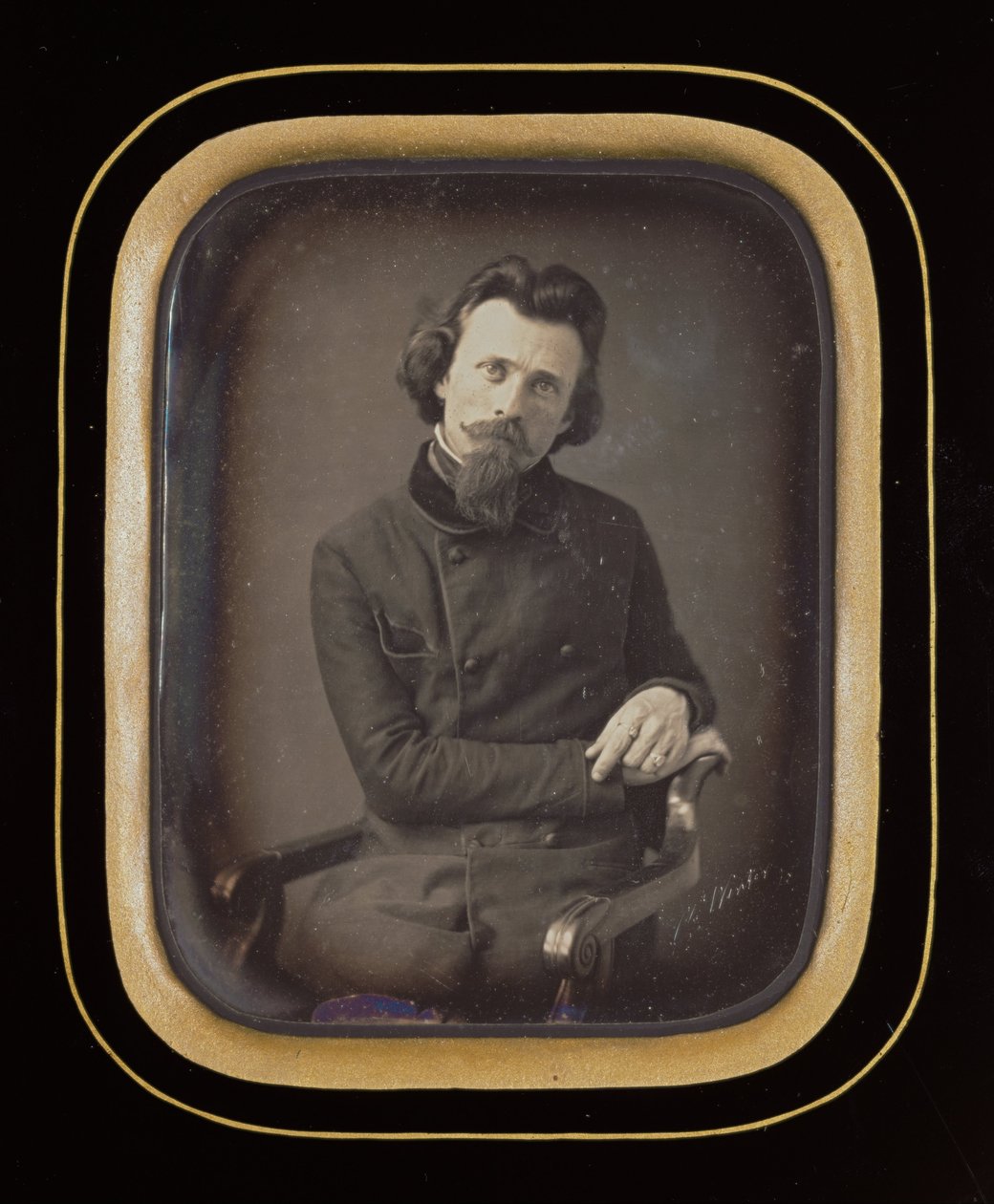 Portrait of a Seated Man by Charles H. Winter