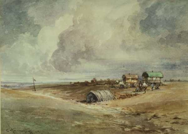 Gypsies Camping by Charles Harrington