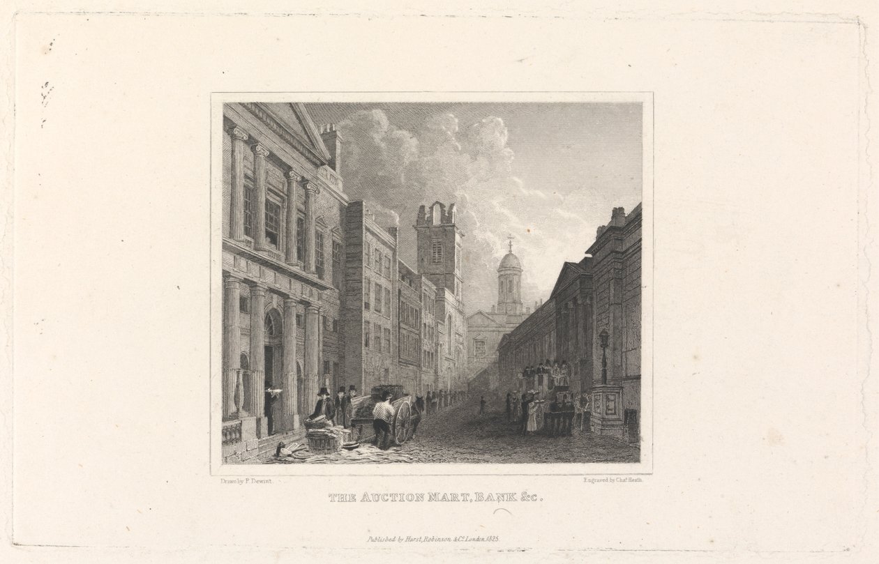 The Auction Mart, Bank & Co. by Charles Heath