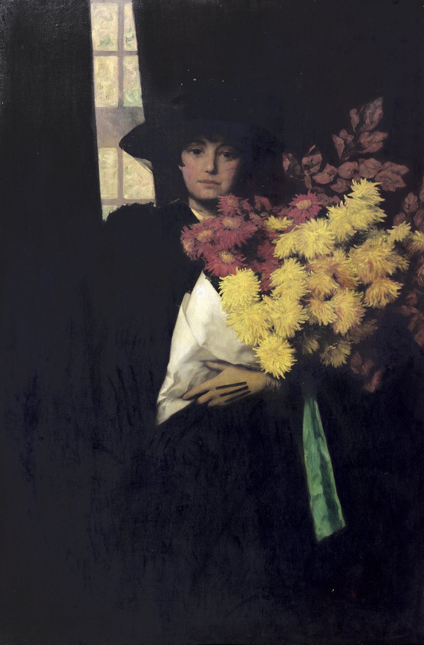 Chrysanthemums by Charles Henry Malcolm Kerr
