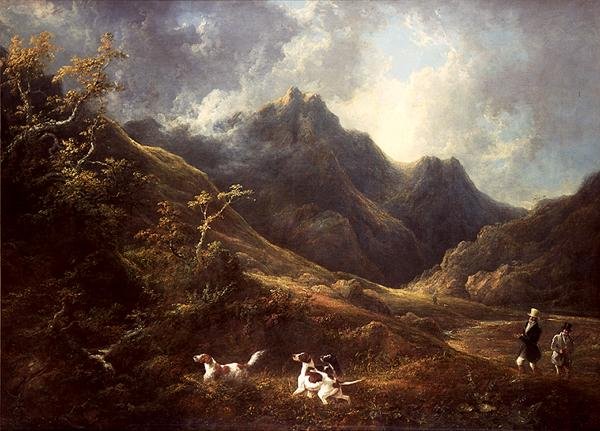 Shooting over Dogs by Charles Henry Schwanfelder