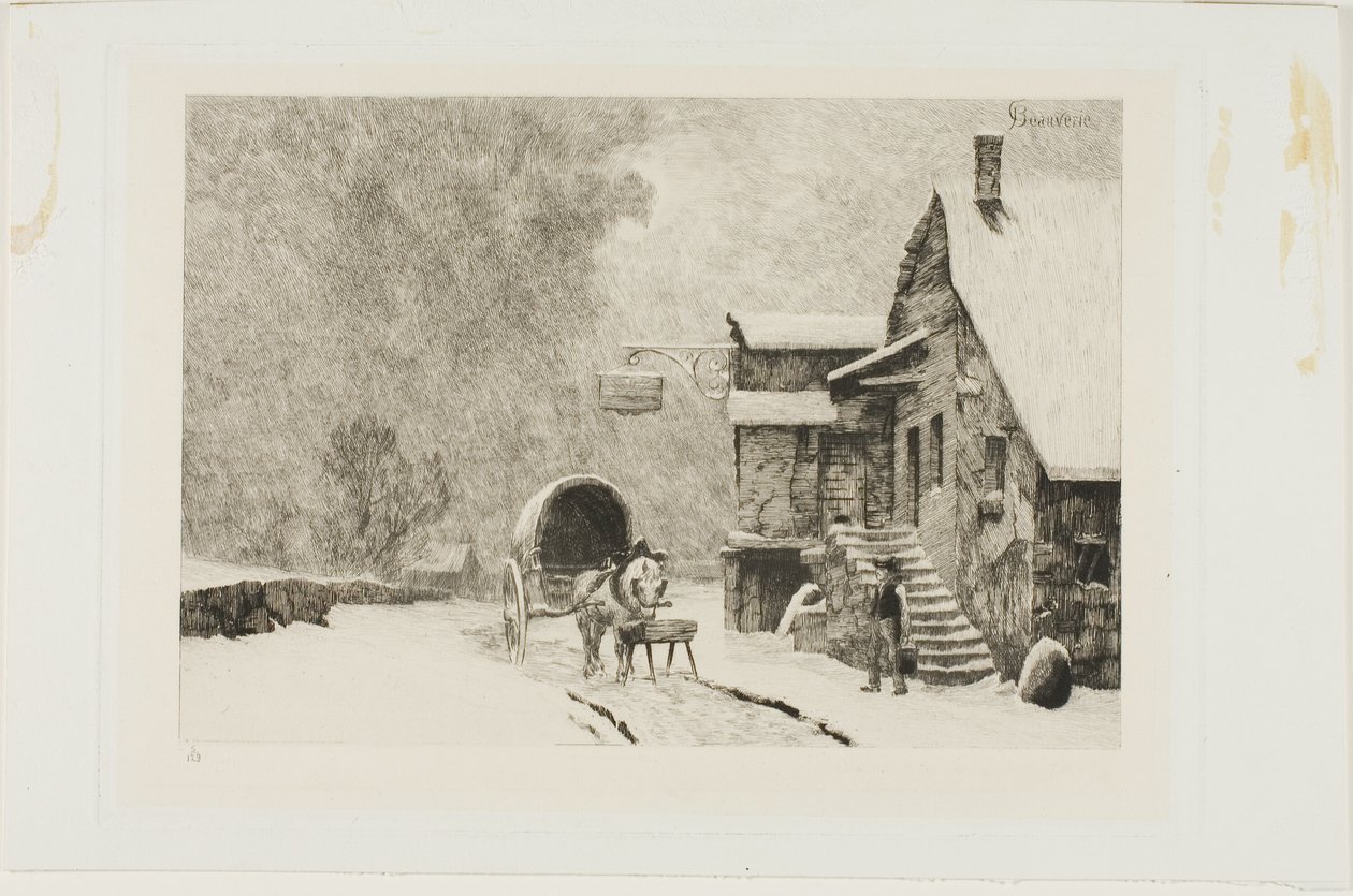 The Inn of the Rising Sun by Charles Joseph Beauverie