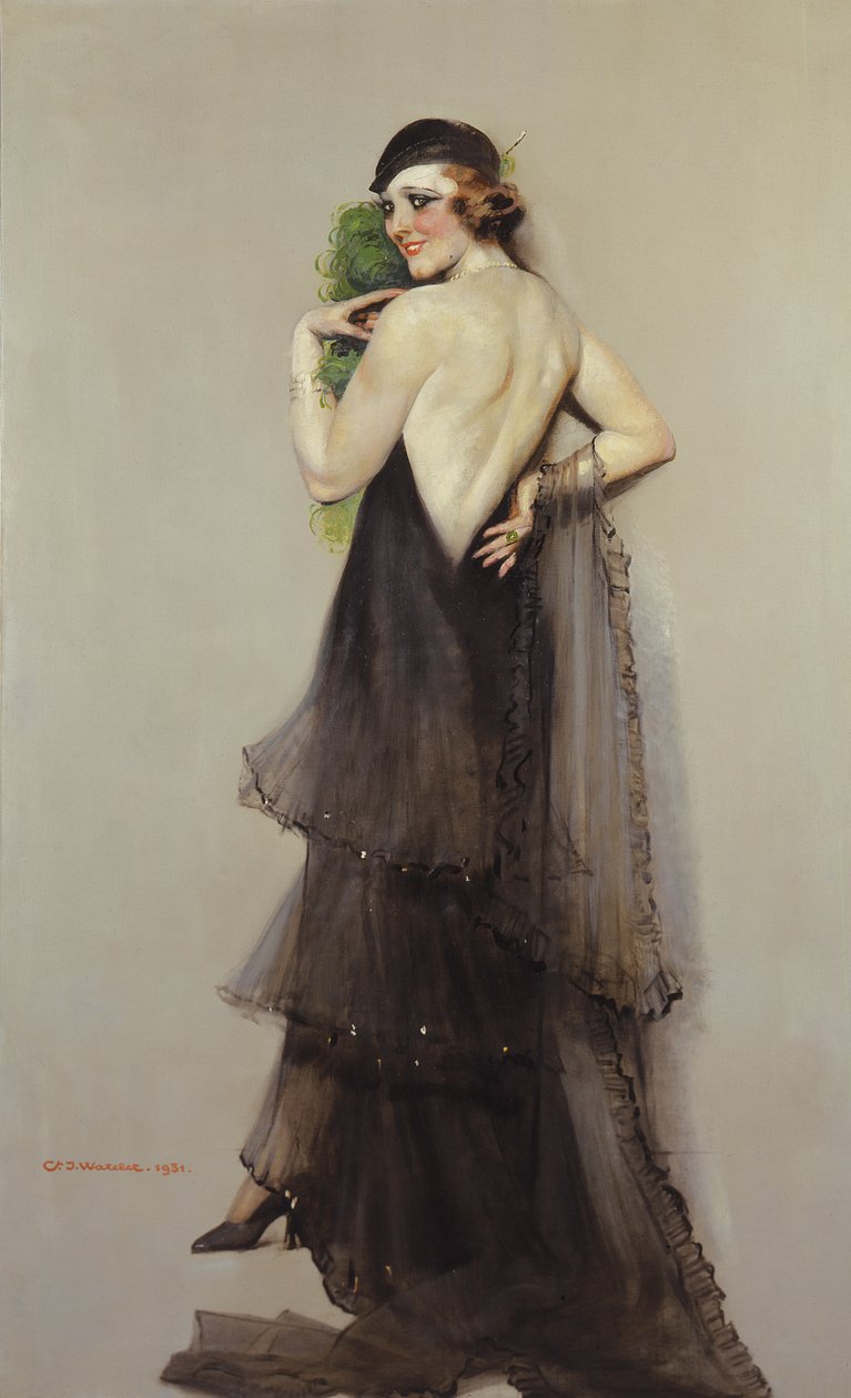 Mannequin in the 1900s by Charles Joseph Watelet