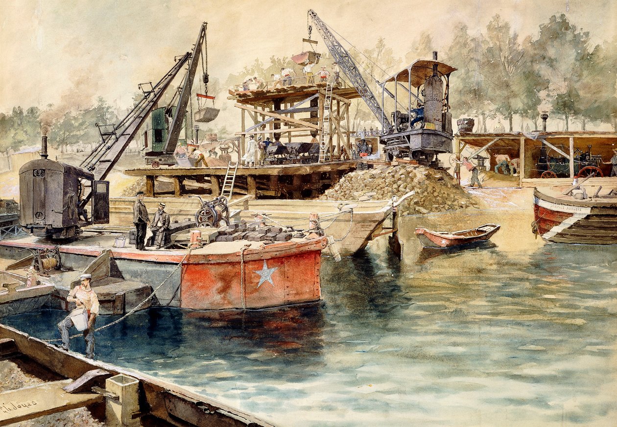 Building the Paris Metro by Charles Jouas