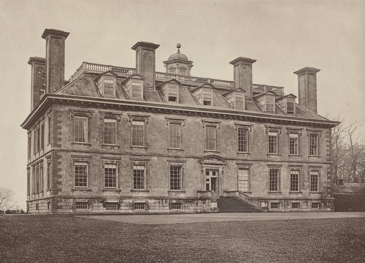 Coleshill, Berkshire, the Entrance Front by Charles Latham