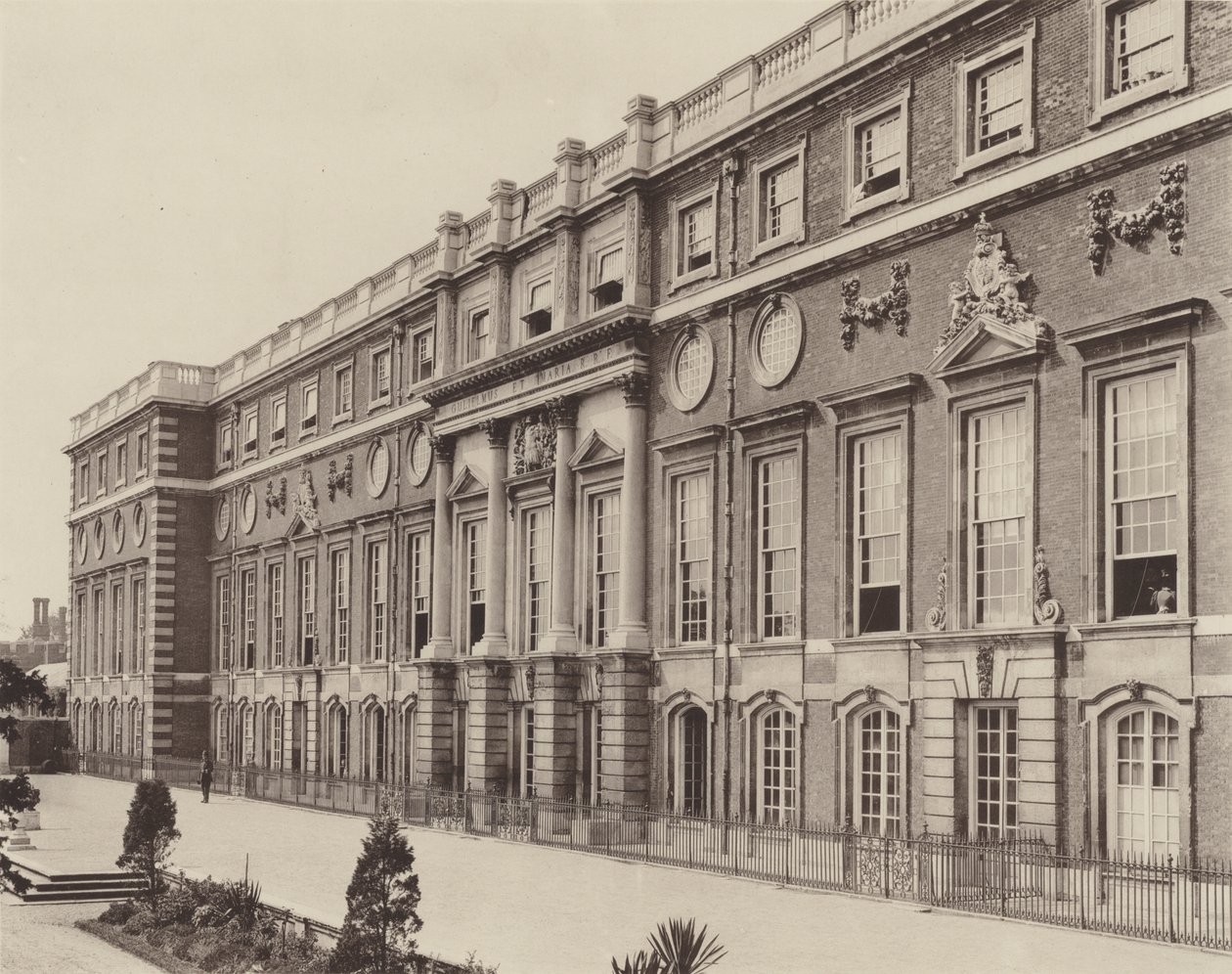 Hampton Court Palace, the River Front by Charles Latham