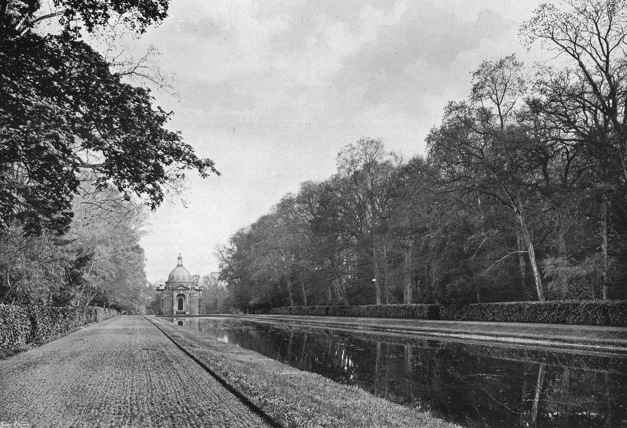 The Long Canal and Pavilion by Charles Latham