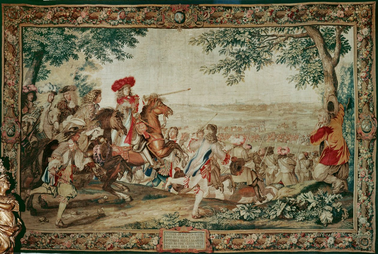 Entry of Louis XIV into Dunkirk by Charles Le Brun