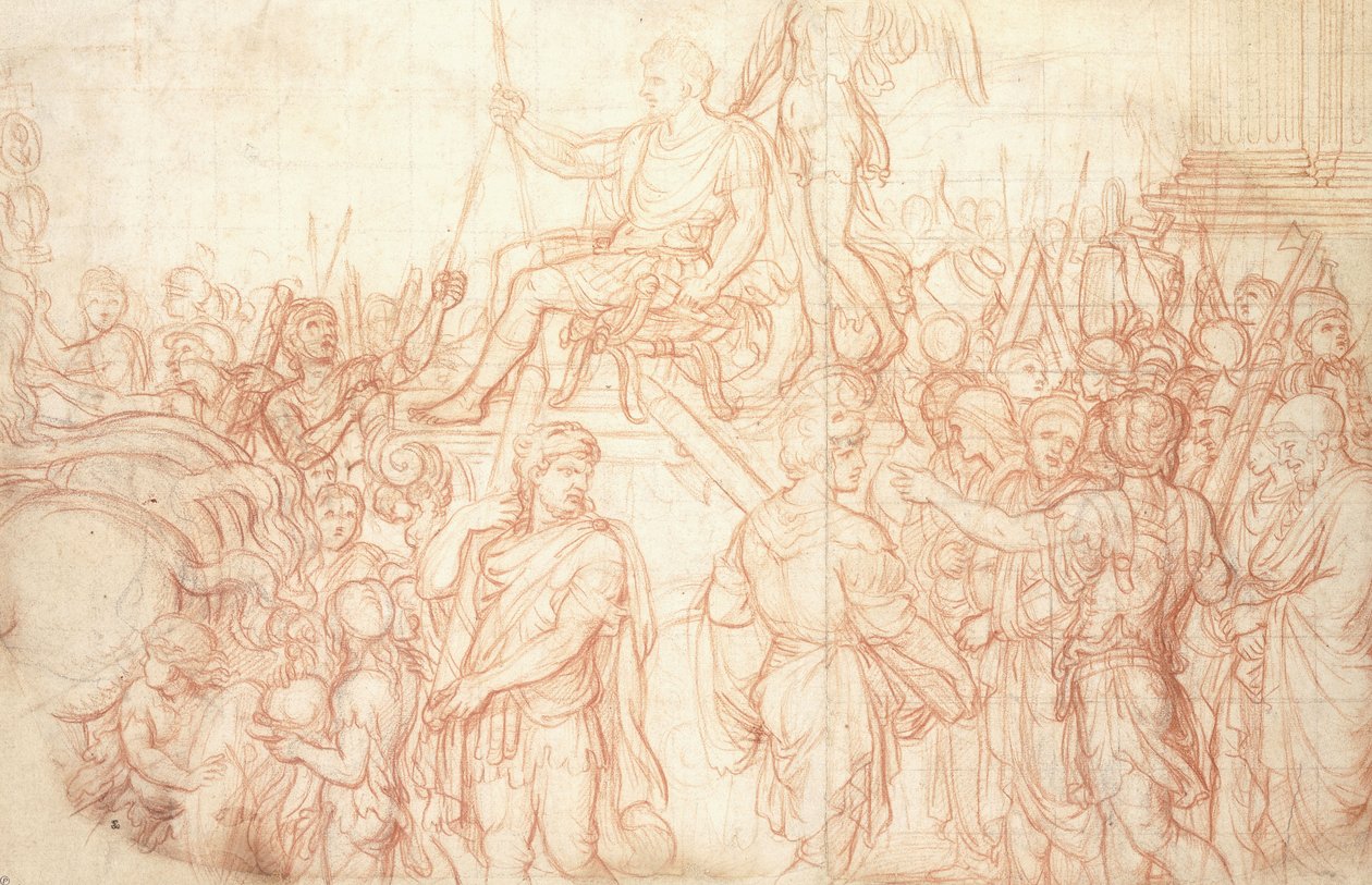 The Triumph of Emperor Constantine by Charles Le Brun