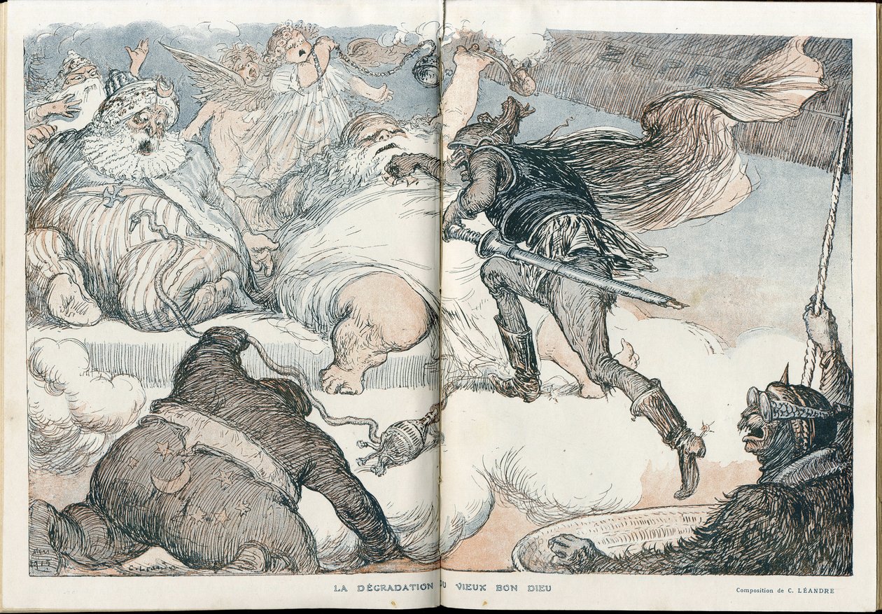 Illustration of Charles Leandre in 